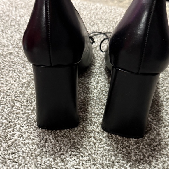 Worthington Womens 9M Classic Black Pointed Closed Toe Block Heel Pumps NWT - Picture 3 of 8